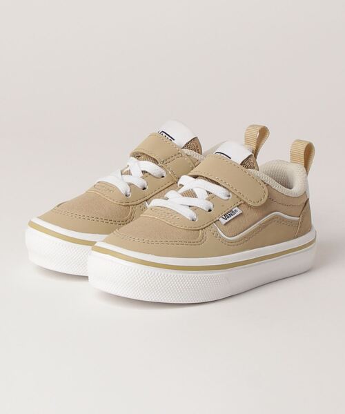 VANS(バンズ)の「VANS ヴァンズ MARVERICK(15-22) マーベリック V3858K BEIGE/WHITE(スニーカー・キッズ・ベージュ・20/18/17/19/21/16/22.0cm/15 )」の2枚目の写真