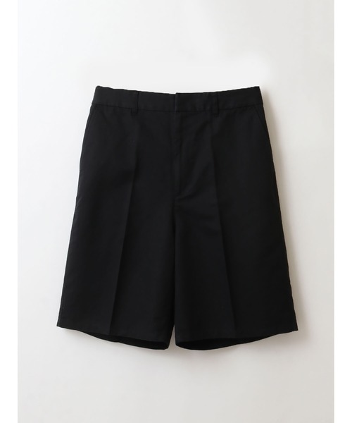 enchainement(アンシェヌマン)の「Cotton Linen Short Pants(その他パンツ・レディース・キャメル/オフホワイト/ブラック・1/2)」の2枚目の写真