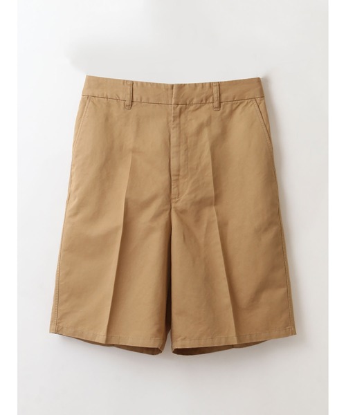 enchainement(アンシェヌマン)の「Cotton Linen Short Pants(その他パンツ・レディース・キャメル/オフホワイト/ブラック・1/2)」の9枚目の写真