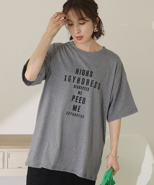 ElegChic(エレグシック)の「プリントTシャツ(Tシャツ/カットソー・レディース・ホワイト系その他3/グレー/ミント/ホワイト系その他4/ホワイト/ホワイト系その他2/ブラック系その他/ホワイト系その他/ブラック・FREE)」の14枚目の写真