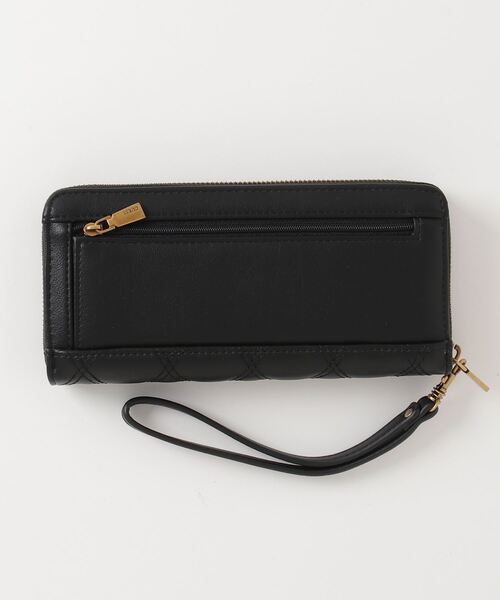 Guess（ゲス）の「GUESS/ゲス キルティングアラウンドZIPウォレット（財布・レディース・ブラック系1/ベージュ系2/ブラック系2/ベージュ系1・FREE）」の9枚目の写真