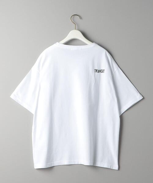 TRANSIT(トランジット)の「【別注】<TRANSIT>NAFPLIO TEE/Tシャツ(Tシャツ/カットソー・レディース・ホワイト・FREE)」の6枚目の写真