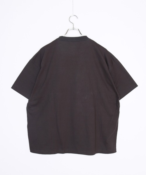 WESTSEA（ウエストシー）の「YALE 大学T ヘビーウエイト ビッグシルエットTシャツ（Tシャツ/カットソー・メンズ・ホワイト/ホワイト系その他/グレー系その他/チャコール・M/L/XL）」の11枚目の写真