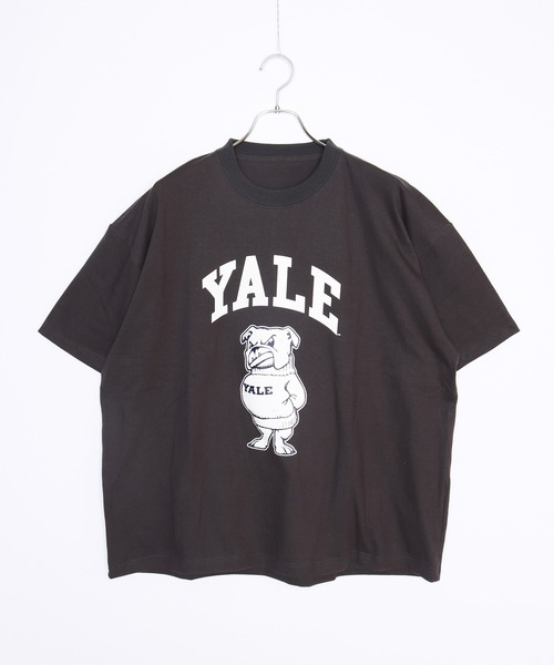 WESTSEA（ウエストシー）の「YALE 大学T ヘビーウエイト ビッグシルエットTシャツ（Tシャツ/カットソー・メンズ・ホワイト/ホワイト系その他/グレー系その他/チャコール・M/L/XL）」の13枚目の写真