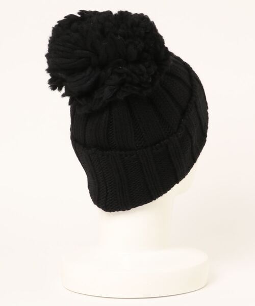 arth（アース）の「arth  Big Ponpon Watch（ニットキャップ/ビーニー・レディース・ブルー/ブラック/ホワイト・FREE）」の13枚目の写真