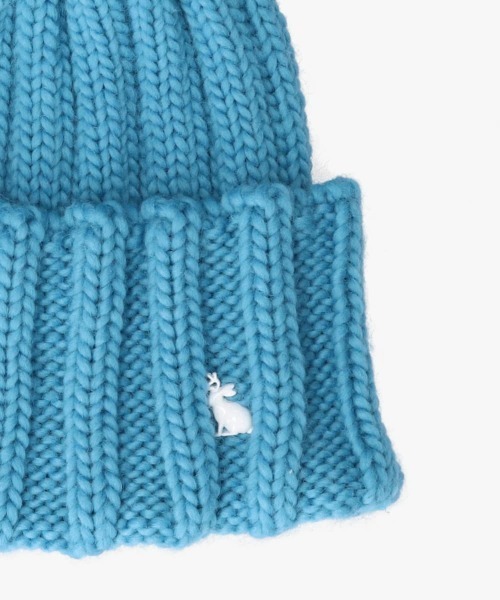 arth（アース）の「arth  Big Ponpon Watch（ニットキャップ/ビーニー・レディース・ブルー/ブラック/ホワイト・FREE）」の12枚目の写真