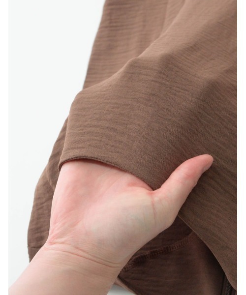 [低身長/高身長サイズ有]ポーラタックデザインオールインワン