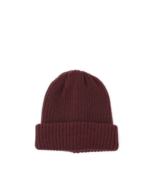 EXAMPLE（エグザンプル）の「EXAMPLE HEAVY BEANIE (JAPAN MADE)（ニットキャップ/ビーニー・メンズ・グレー/ワイン/オリーブ/ブラック/レッド/グリーン/ブラウン/ネイビー/ベージュ/マスタード・ONE SIZE）」の10枚目の写真