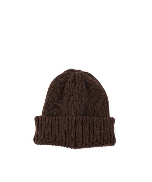 EXAMPLE（エグザンプル）の「EXAMPLE HEAVY BEANIE (JAPAN MADE)（ニットキャップ/ビーニー・メンズ・グレー/ワイン/オリーブ/ブラック/レッド/グリーン/ブラウン/ネイビー/ベージュ/マスタード・ONE SIZE）」の15枚目の写真