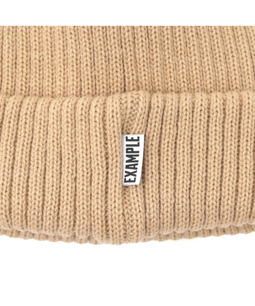 EXAMPLE（エグザンプル）の「EXAMPLE HEAVY BEANIE (JAPAN MADE)（ニットキャップ/ビーニー・メンズ・グレー/ワイン/オリーブ/ブラック/レッド/グリーン/ブラウン/ネイビー/ベージュ/マスタード・ONE SIZE）」の18枚目の写真