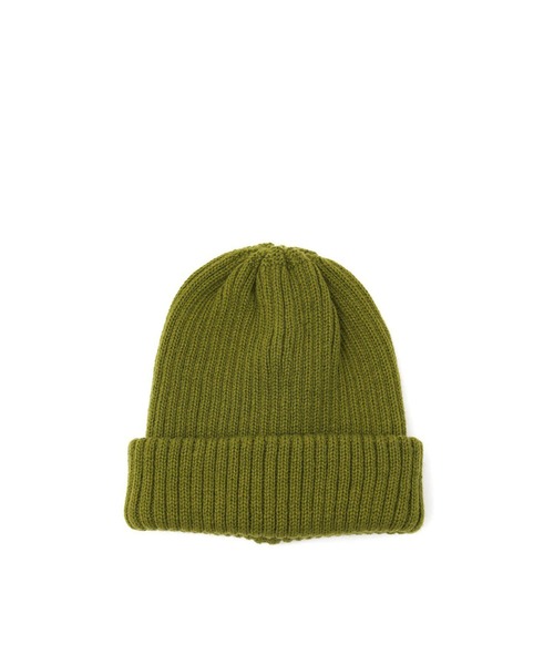 EXAMPLE（エグザンプル）の「EXAMPLE HEAVY BEANIE (JAPAN MADE)（ニットキャップ/ビーニー・メンズ・グレー/ワイン/オリーブ/ブラック/レッド/グリーン/ブラウン/ネイビー/ベージュ/マスタード・ONE SIZE）」の19枚目の写真