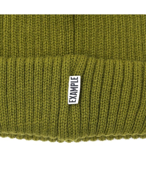 EXAMPLE（エグザンプル）の「EXAMPLE HEAVY BEANIE (JAPAN MADE)（ニットキャップ/ビーニー・メンズ・グレー/ワイン/オリーブ/ブラック/レッド/グリーン/ブラウン/ネイビー/ベージュ/マスタード・ONE SIZE）」の20枚目の写真