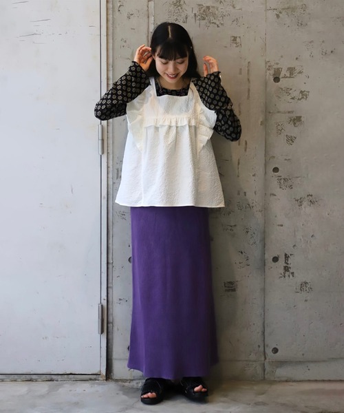 【s30】【ワム / WoM】フラワープリントロンティー　FLOWER PRINT LON T【送料無料】【キャンセル返品交換不可】【let】 leune tシャツ フラワープリントロンT レディース : ZOZOTOWN