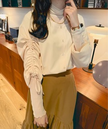 シャーリングシャツ/【WEB/EC限定商品】