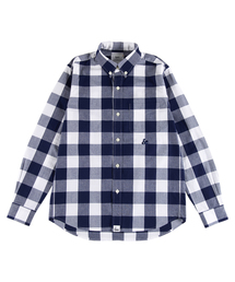 Sync.（スィンク）の「Sync.【House Industries】L/S CHECK B.D.SHIRT “AMPERSAND”（シャツ/ブラウス）」