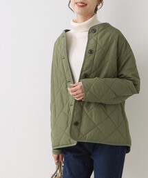 DRESKIP | 【撥水/吸湿発熱】キルト ショ－トジャケット(ブルゾン)