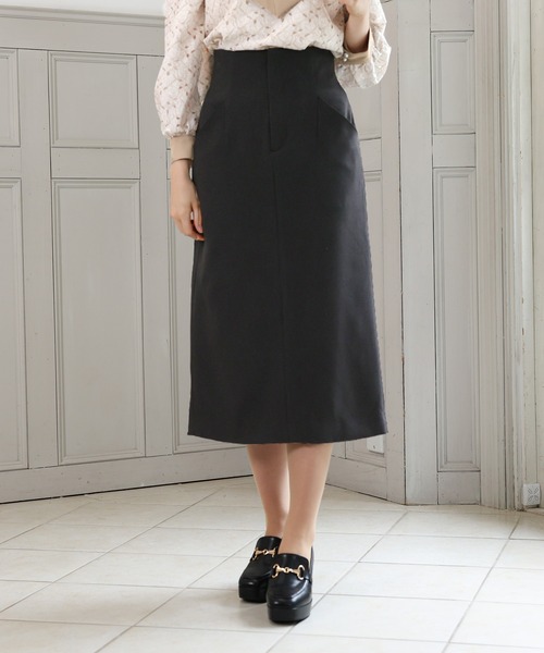 ASTORIA ODIER（アストリアオディール）の「バックスピンドルタイトスカート（スカート・レディース・パープル/ピンク/ブラウン/ブラック・SMALL/MEDIUM/LARGE）」の2枚目の写真