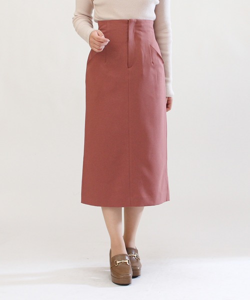 ASTORIA ODIER（アストリアオディール）の「バックスピンドルタイトスカート（スカート・レディース・パープル/ピンク/ブラウン/ブラック・SMALL/MEDIUM/LARGE）」の5枚目の写真