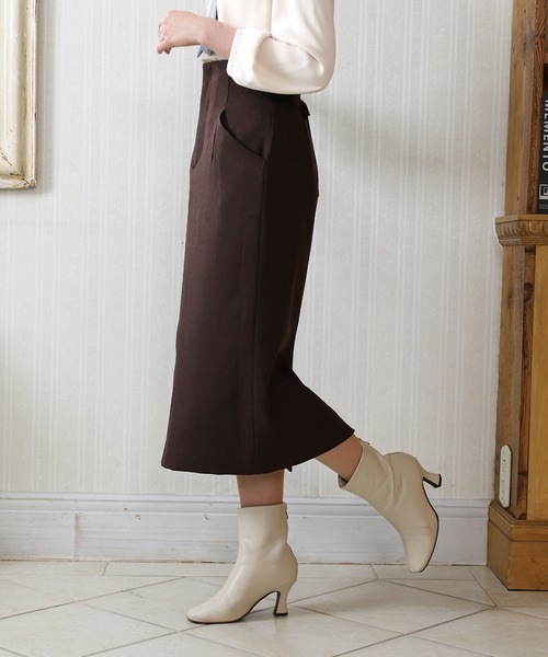 ASTORIA ODIER（アストリアオディール）の「バックスピンドルタイトスカート（スカート・レディース・パープル/ピンク/ブラウン/ブラック・SMALL/MEDIUM/LARGE）」の13枚目の写真