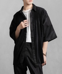 Adoon plain（アドーンプレーン）の「【Adoon plain】フロントプリーツシャツ(セットアップ着用可)（シャツ/ブラウス）」