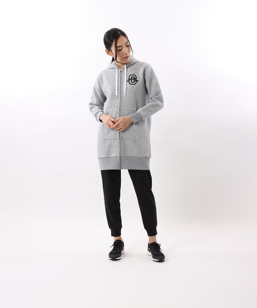Champion（チャンピオン）の「【Champion/チャンピオン】レディース スポーツ テックウィーブ テリージップフーデッドスウェットシャツ（パーカー・レディース・パープル系その他/ブラック/グレー/オリーブ・LARGE/MEDIUM）」の17枚目の写真