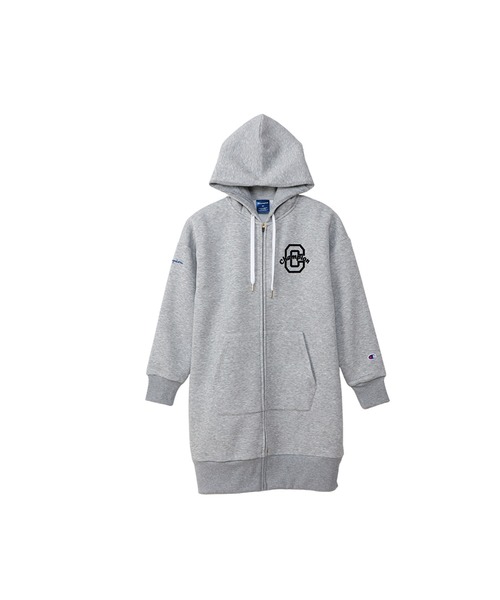 Champion（チャンピオン）の「【Champion/チャンピオン】レディース スポーツ テックウィーブ テリージップフーデッドスウェットシャツ（パーカー・レディース・パープル系その他/ブラック/グレー/オリーブ・LARGE/MEDIUM）」の21枚目の写真