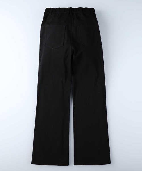 HONEYSUCKLE ROSE（ハニーサックルローズ）の「【HONEYSUCKLE ROSE】「nobee」レギンスフレアパンツ（スラックス・レディース・ブラック/ブルー/レッド/パープル/イエロー/グリーン/ピンク/ライラック/ターコイズブルー・S/L/M/XS）」の14枚目の写真