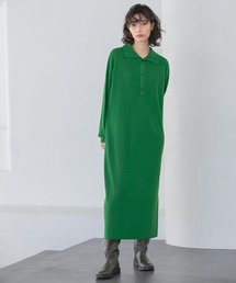 A part by | ニットポロワンピース　295947(ワンピース)