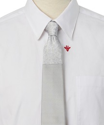 giraffe（ジラフ）の「【 ネクタイ専門店 giraffe 】フラワークレリック千鳥タイ シルクネクタイ 日本製（ネクタイ）」