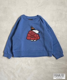 PEANUTS | 【PEANUTS】スヌーピー/ウラケトレーナー（80～150cm）(スウェット)