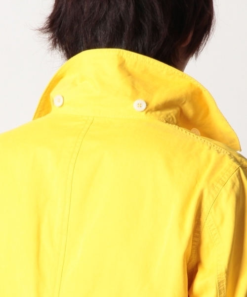 THE SHOP TK （ザ ショップ ティーケー ）の「フード付ステンカラーコート（ステンカラーコート・メンズ・ブルー/イエロー・03/02）」の9枚目の写真