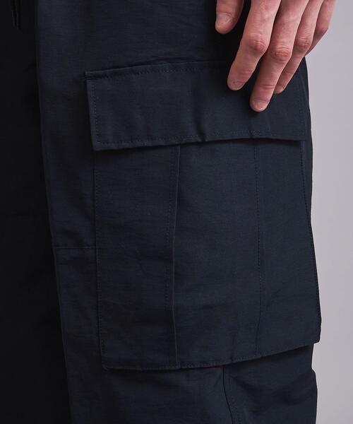 MONKEY TIME（モンキータイム）の「＜monkey time＞ COTTON NYLON GROSGRAIN CARGO EASY/カーゴパンツ（カーゴパンツ・メンズ・ブラック/ネイビー・S/M/L）」の21枚目の写真