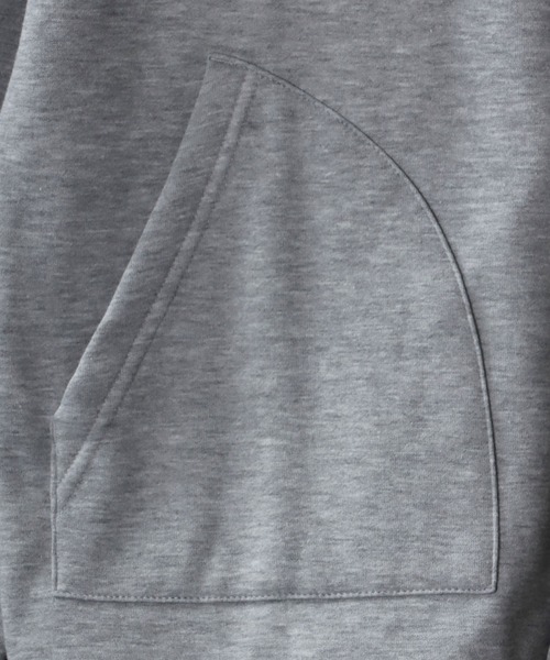 SITRY(シトリー)の「Big silhouette sweat cardigan / ビッグシルエット 裏起毛 スウェット クルーネック カーディガン(カーディガン/ボレロ・メンズ・ブラック/ダークグリーン/ネイビー/杢グレー/ロイヤルブルー・M/L)」の11枚目の写真