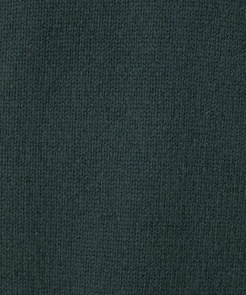 green label relaxing（グリーンレーベルリラクシング）の「ハミルトンラムズウール ワイドカラー I ニット（ニット/セーター・メンズ・マスタード/ネイビー/ナチュラル/ダークグリーン・M/S/L/XL）」の9枚目の写真