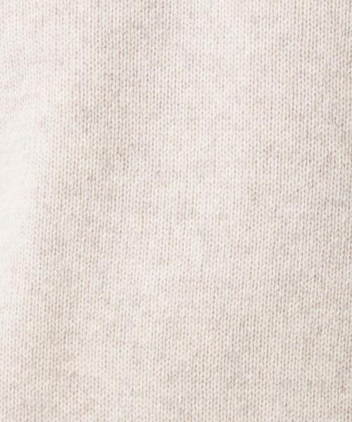 green label relaxing（グリーンレーベルリラクシング）の「ハミルトンラムズウール ワイドカラー I ニット（ニット/セーター・メンズ・マスタード/ネイビー/ナチュラル/ダークグリーン・M/S/L/XL）」の7枚目の写真