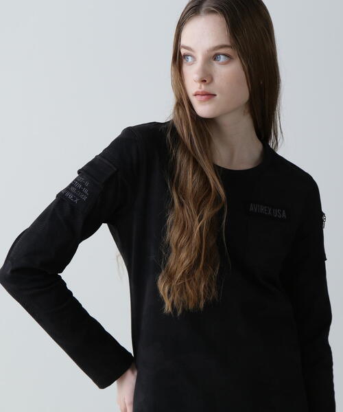 tシャツ ファティーグロングスリーブティーシャツ/ L/S FATIGUE T-SHIRT レディース FATIGUE L／S T-SHIRT／ ファティーグロングスリーブTシャツ
