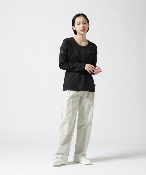 AVIREX(アヴィレックス)の「《価格改定商品》FATIGUE L/S T-SHIRT/ ファティーグロングスリーブTシャツ(Tシャツ/カットソー・メンズ・ホワイト/ブラック/ネイビー/その他3/ブラック系その他2/オリーブ系・S/M/L)」の22枚目の写真