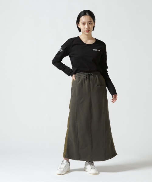 AVIREX(アヴィレックス)の「FATIGUE L/S T-SHIRT/ ファティーグロングスリーブTシャツ(Tシャツ/カットソー・メンズ・ホワイト/ブラック/ネイビー/その他3/ブラック系その他2/オリーブ系・S/M/L)」の13枚目の写真