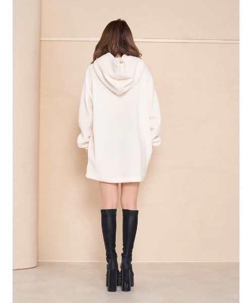 Darich ダーリッチ DDボアスウェットフーディー アイボリー ダーリッチ Darich DDボアスウェットフーディー （アイボリー