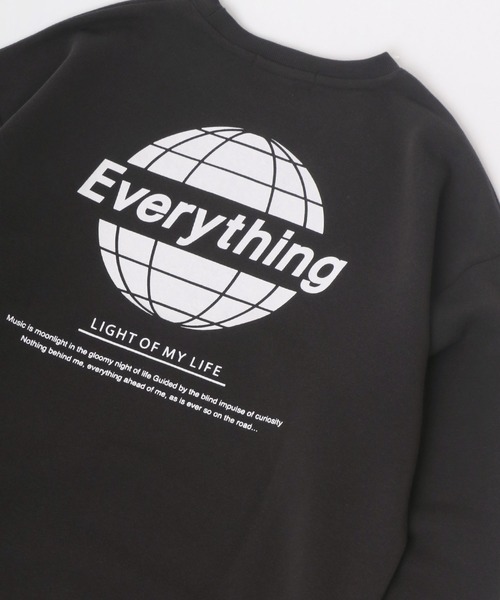 Lazar（ラザル）の「Lazar 別注 College Street Sweat/オーバーサイズ 裏起毛 カレッジ ストリート バックプリント スウェット トレーナー/長袖 トップス プルオーバー/レディース メンズ（スウェット・メンズ・ダークグリーン/アッシュグレー/ブラック系その他/ブラック/ブルー系その他2/グレー系その他/ネイビー/チャコール/グリーン系その他/ブルー系その他/グリーン系その他2/グレー系その他2/ベージュ/グリーン系その他3/ホワイト/ホワイト系その他・M/L/LL）」の9枚目の写真