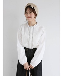 ehka sopo | 【Maison SAJOU】刺繍ブラウス(シャツ/ブラウス)