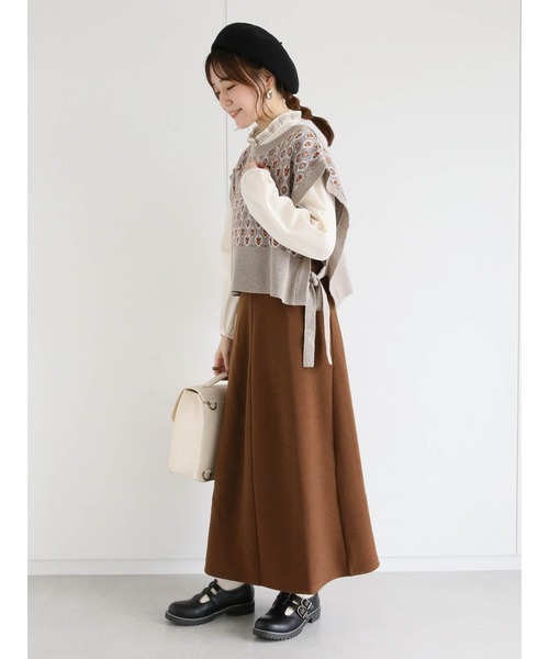 ehka sopo（エヘカソポ）の「【Maison SAJOU】刺繍ブラウス（シャツ/ブラウス・レディース・キナリ/ベージュ/オフホワイト・ﾌﾘ-）」の16枚目の写真