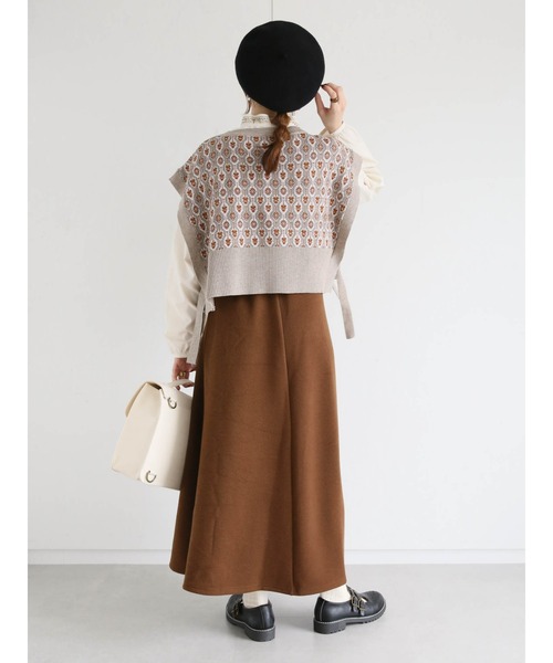 ehka sopo（エヘカソポ）の「【Maison SAJOU】刺繍ブラウス（シャツ/ブラウス・レディース・キナリ/ベージュ/オフホワイト・ﾌﾘ-）」の11枚目の写真