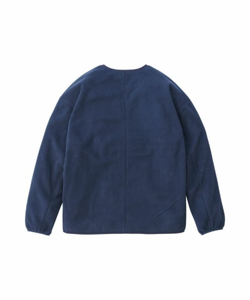 Gramicci(グラミチ)の「GRAMICCI/グラミチ 【EXCLUSIVE】Fleece Cardigan | フリースカーディガン(カーディガン/ボレロ・メンズ・ネイビー/グレー・L/M/XL/S)」の5枚目の写真