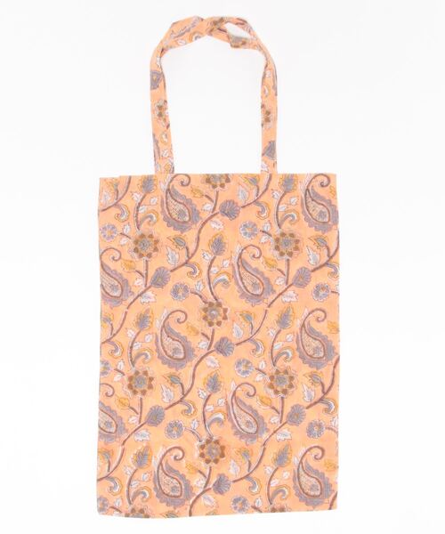 チャイハネ（チャイハネ）の「【チャイハネ】ハマツブロックバッグ（トートバッグ・レディース・オレンジ/ブルー/グリーン/ミント/ピンク/レッド・FREE）」の6枚目の写真