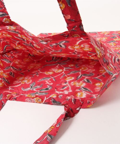 チャイハネ（チャイハネ）の「【チャイハネ】ハマツブロックバッグ（トートバッグ・レディース・オレンジ/ブルー/グリーン/ミント/ピンク/レッド・FREE）」の10枚目の写真