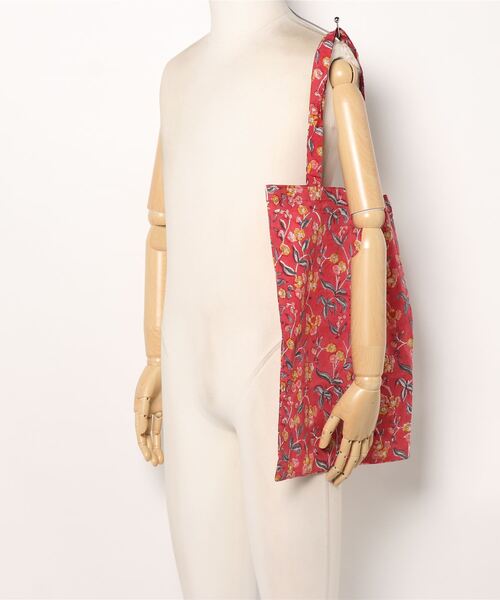 チャイハネ（チャイハネ）の「【チャイハネ】ハマツブロックバッグ（トートバッグ・レディース・オレンジ/ブルー/グリーン/ミント/ピンク/レッド・FREE）」の9枚目の写真