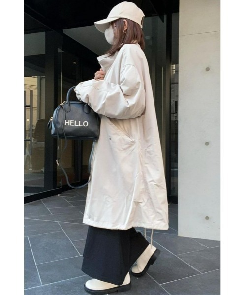 &. NOSTALGIA(アンドドットノスタルジア)の「【ZOZO限定】着れるキルティングライナー付きマウンテンパーカー M-65(マウンテンパーカー・レディース・アイボリー/ブラック/カーキ・FREE)」の13枚目の写真