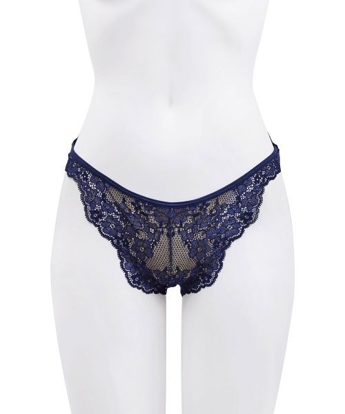 ANNEBRA(アンブラ)の「Zigzag2 モチーフレースソング(ショーツ・レディース・ネイビー/レッド・L/XL/M)」の6枚目の写真