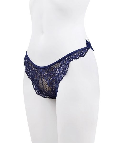ANNEBRA(アンブラ)の「Zigzag2 モチーフレースソング(ショーツ・レディース・ネイビー/レッド・L/XL/M)」の7枚目の写真